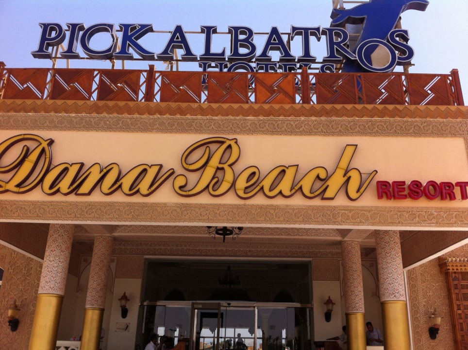 Eingang Pickalbatros Dana Beach Resort - Hurghada