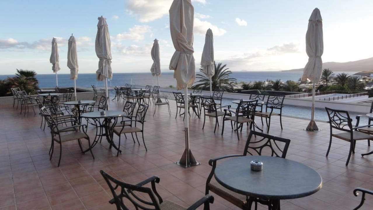 Terrasse du bar Hotel Costa Calero