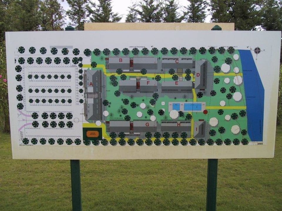 Übersichtsplan der Anlage Résidence Sognu Di Rena