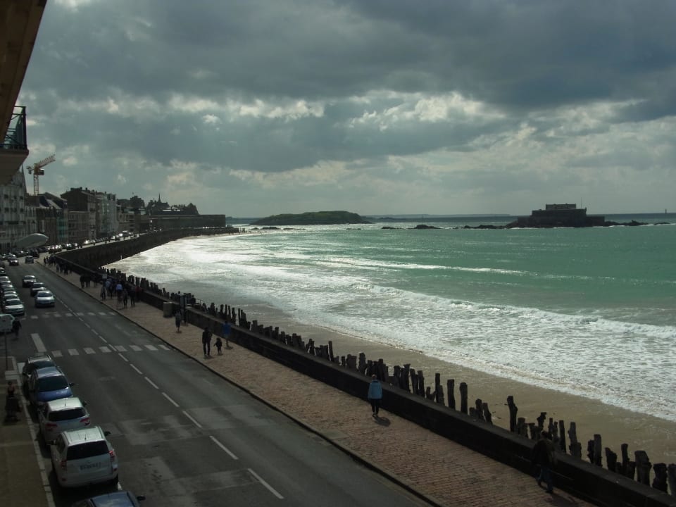 Ausblick aus dem Zimmer Hotel Ibis Saint Malo Plage