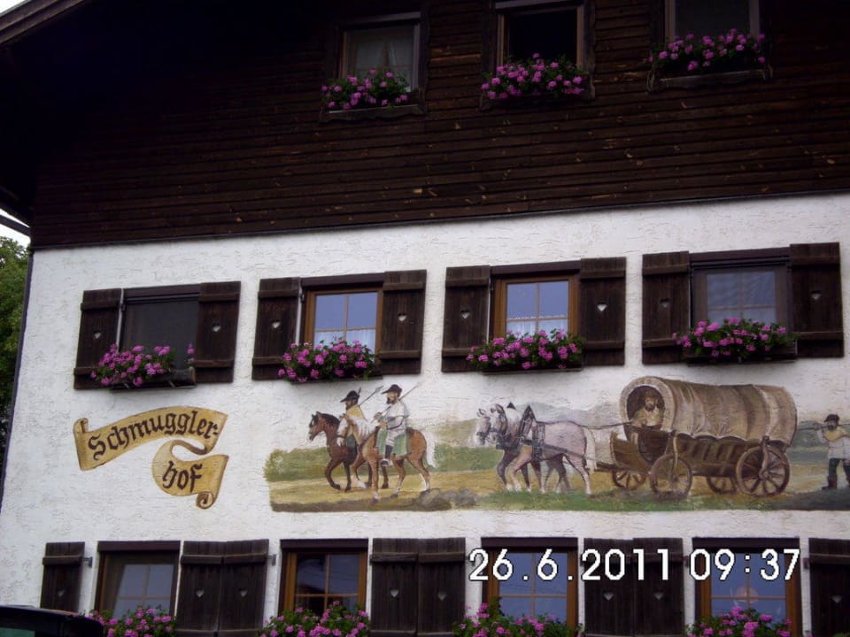 Ansicht vom Haus Hotel Schmugglerhof
