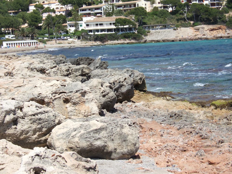 Zum Teil aufgeschütteter Strand Canyamel Sunrise Apartments