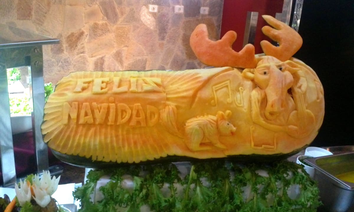 Weihnachtsbuffetdekoration Suites & Villas by Dunas