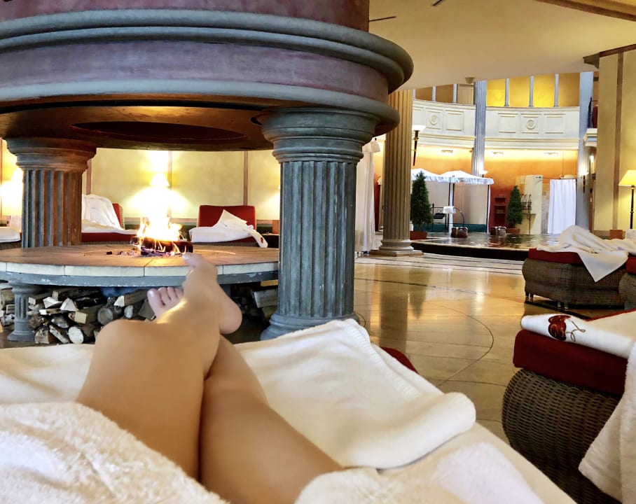 Kamin im Spa HOTEL BEI SCHUMANN