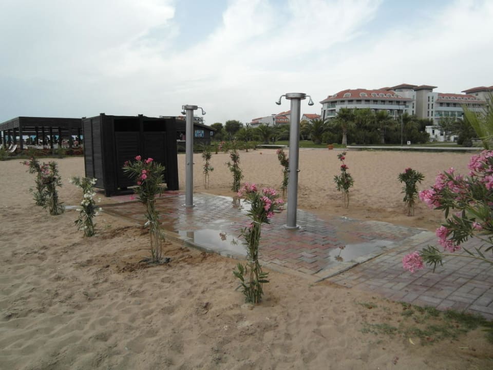 Duschen am Strand Hane Family Resort