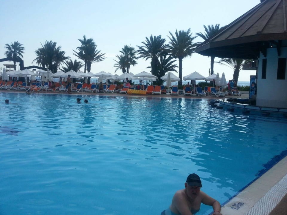 Hauptpool mit Poolbar Emelda Sun Club