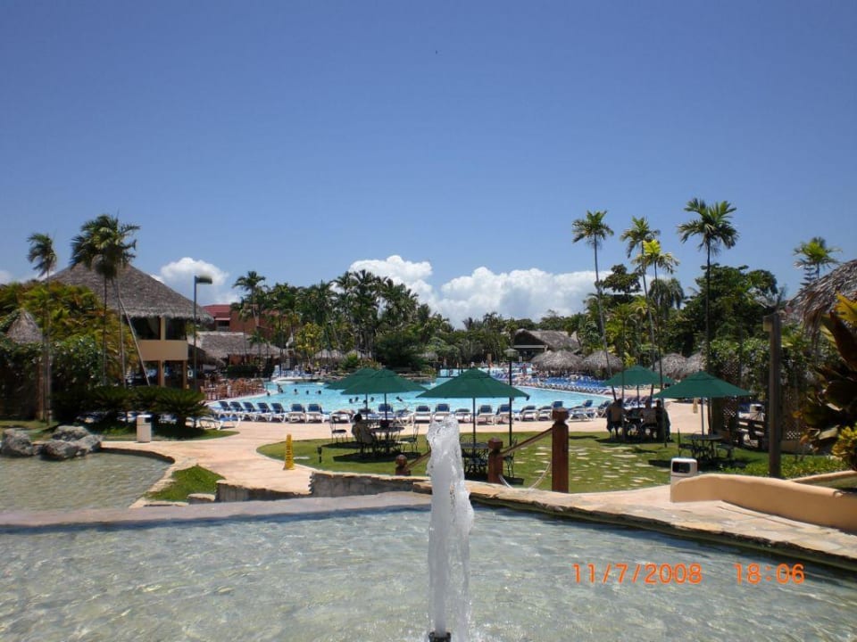 Aussicht von der Lobby zum Pool Marien Puerto Plata