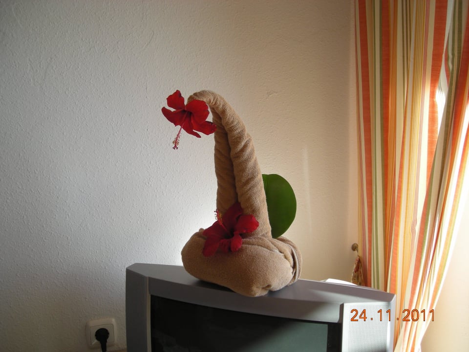 Immer eine nette Deko SBH Hotel Taro Beach