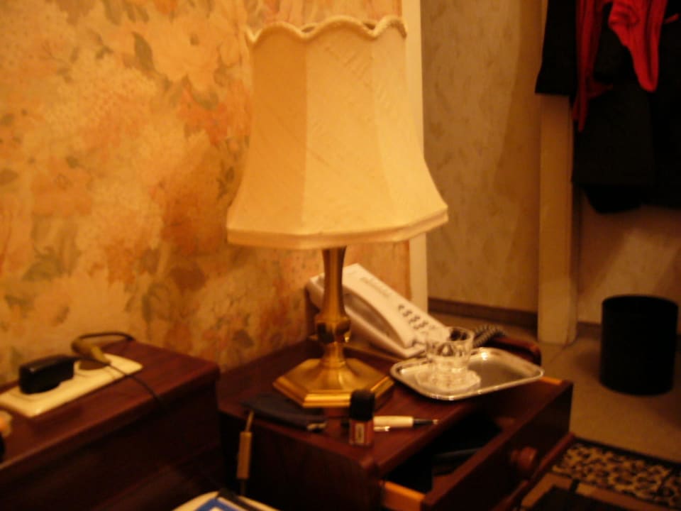 Schicke Lampe Hotel Mozart