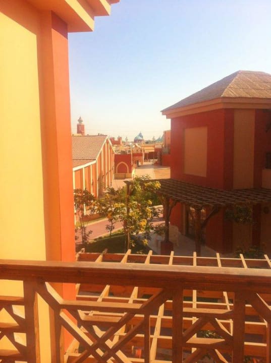 Blick vom Zimmer Pickalbatros Alf Leila Wa Leila Resort - Neverland Hurghada