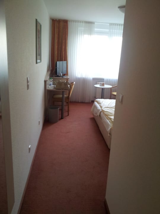 Blick von der Tür aus Hotel Panorama Inn und Boardinghaus