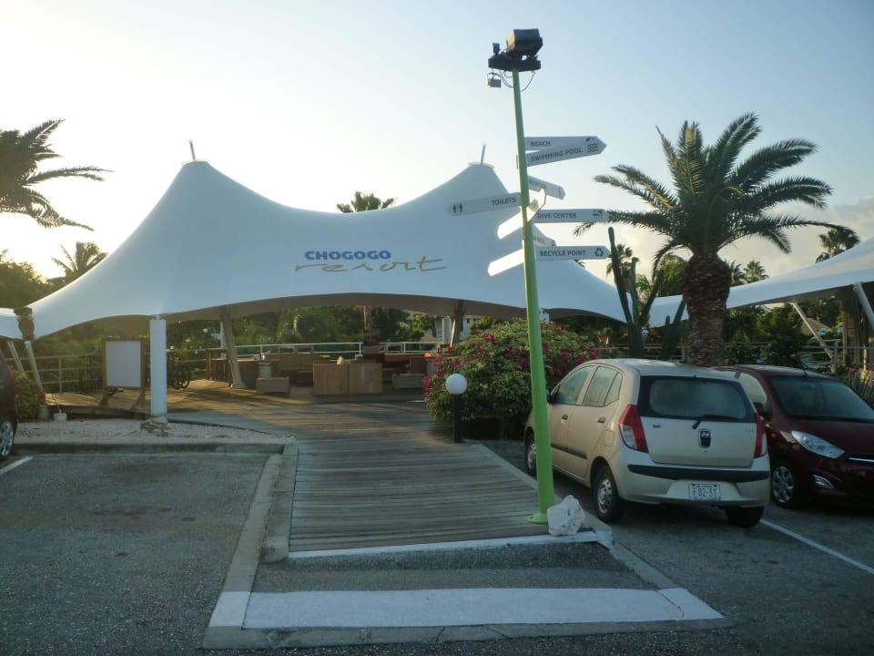 Rezeptionsbereich Chogogo Dive & Beach Resort
