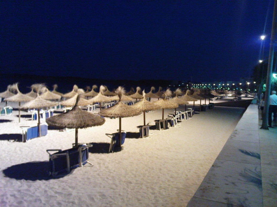 Strand bei Nacht Hotel Mariant Park