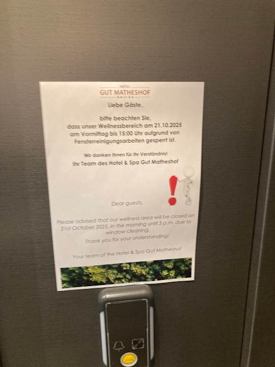 Lobby Hotel & Spa Gut Matheshof BW Signature Collection by Best Western