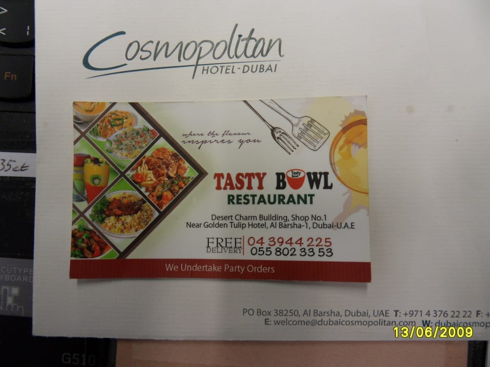 Gastro Cosmopolitan Hotel Dubai