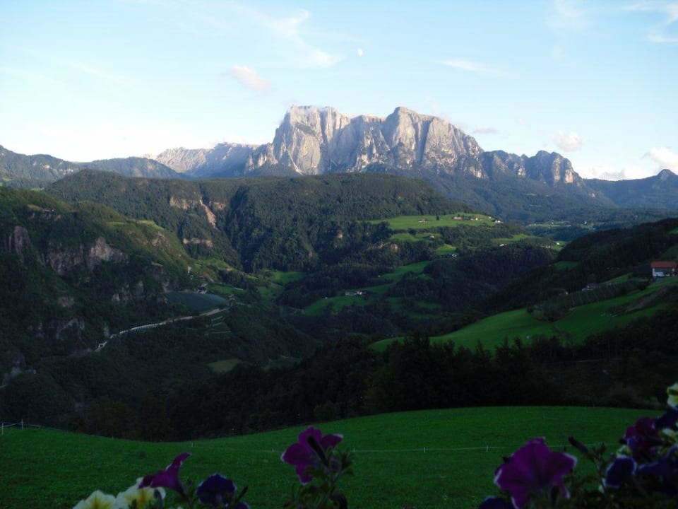 Blick auf den Schlern Hotel-Chalet Pennhof
