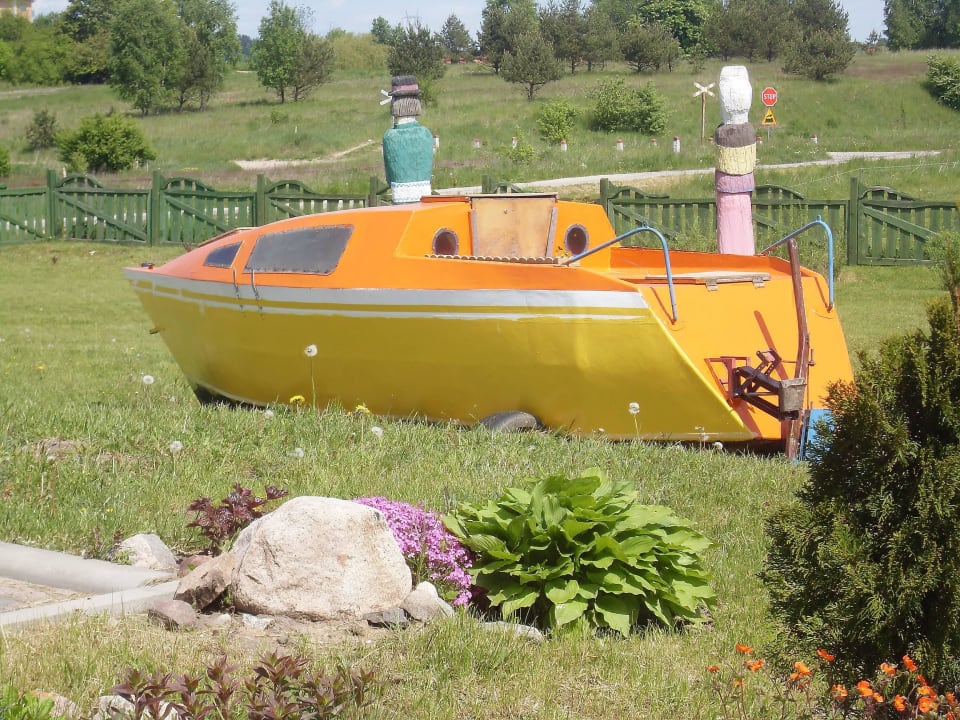 Gartenanlage Hotelik Mazurska Chata