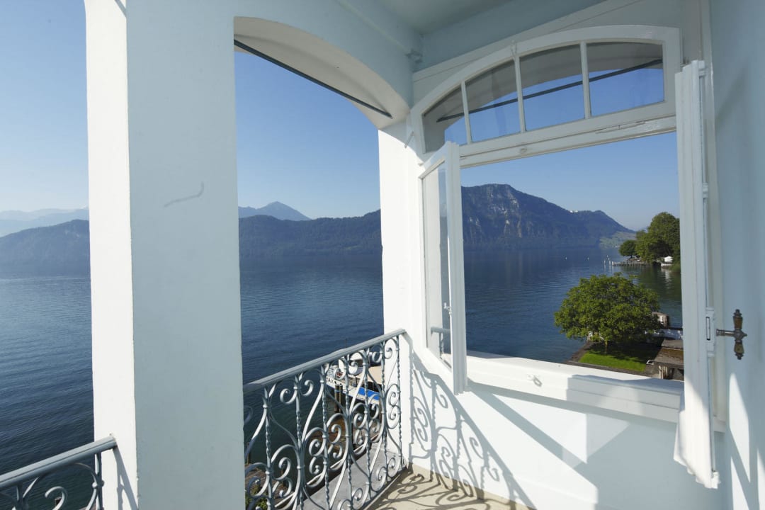 Ausblick Turmzimmer Seminar-Hotel Rigi am See