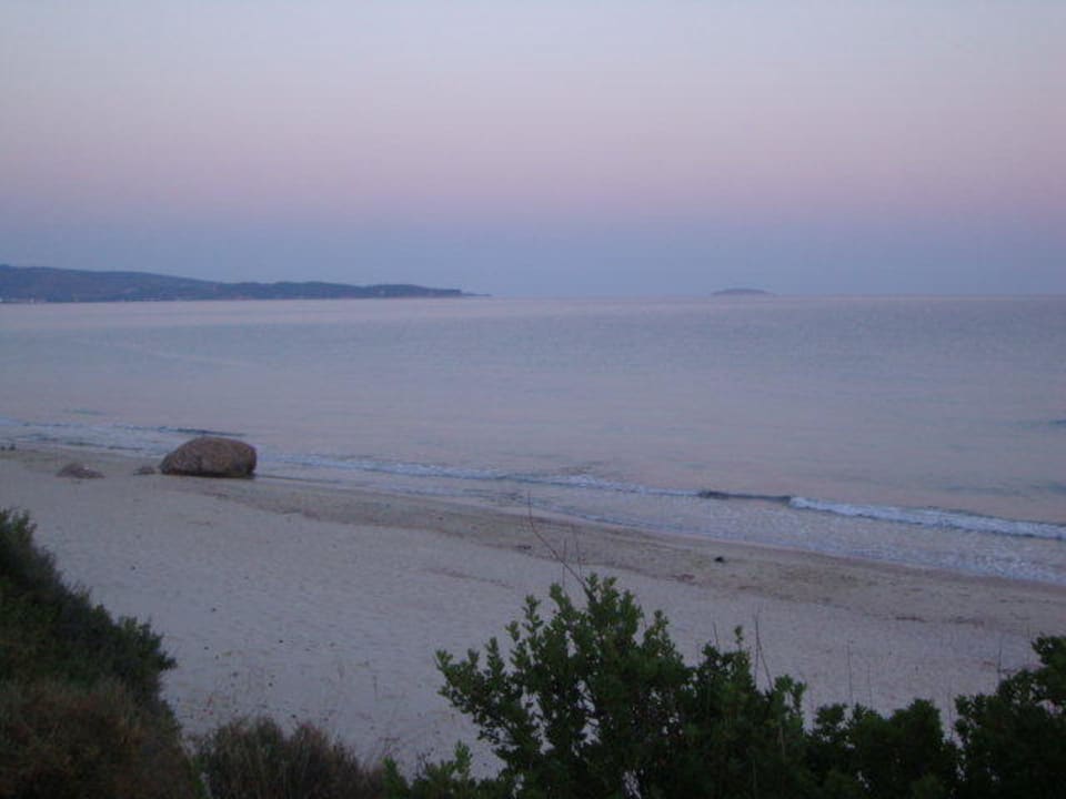 Abends am Strand Thassos Hotel Grand Brach