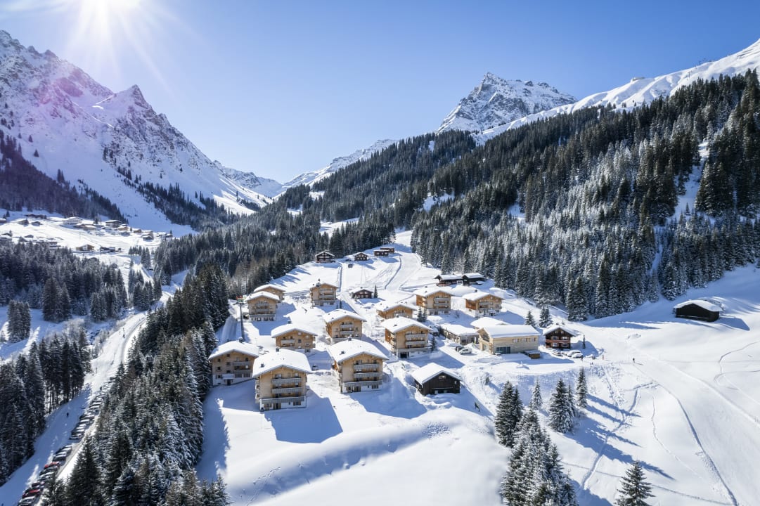 Außenansicht Ferienpark Landal Hochmontafon