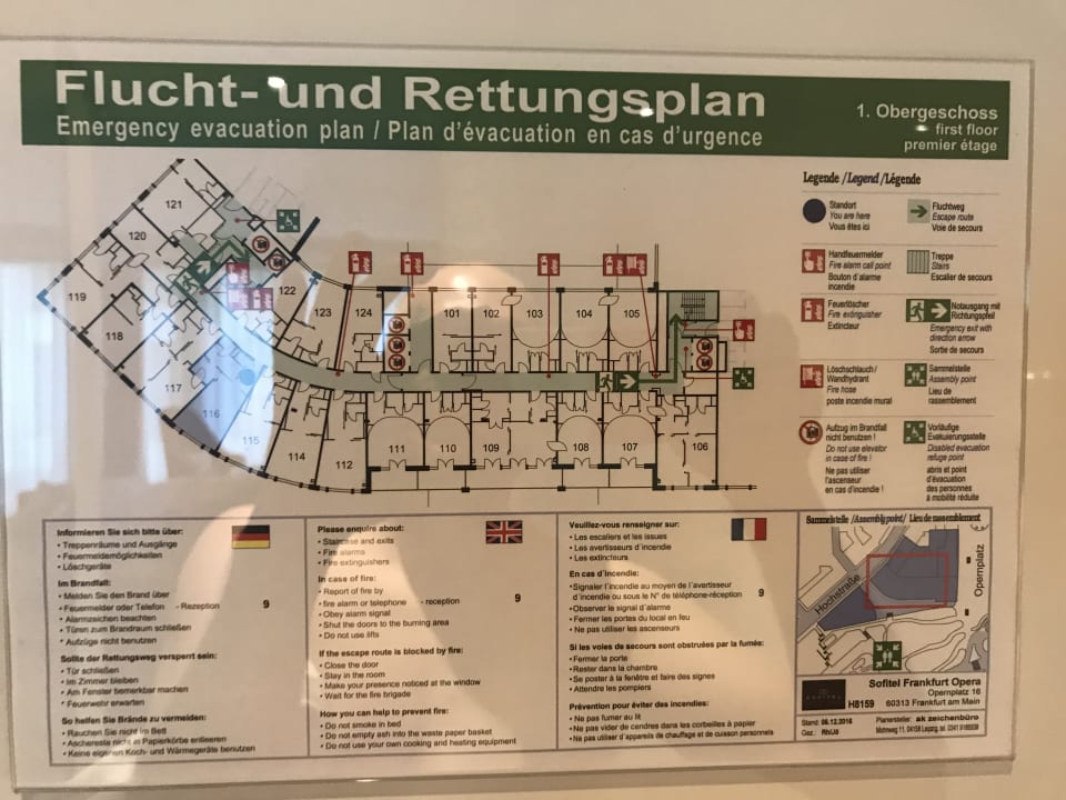 Zimmer Sofitel Frankfurt Opera