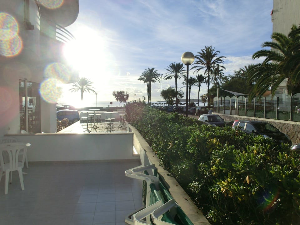 Terrassen Ausblick Apartamentos Morito Beach