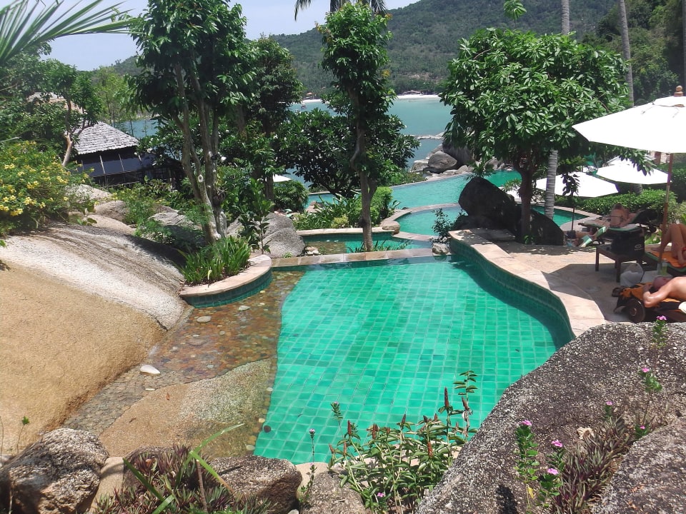 Traumhafte Poolanlage Panviman Resort Koh Phangan