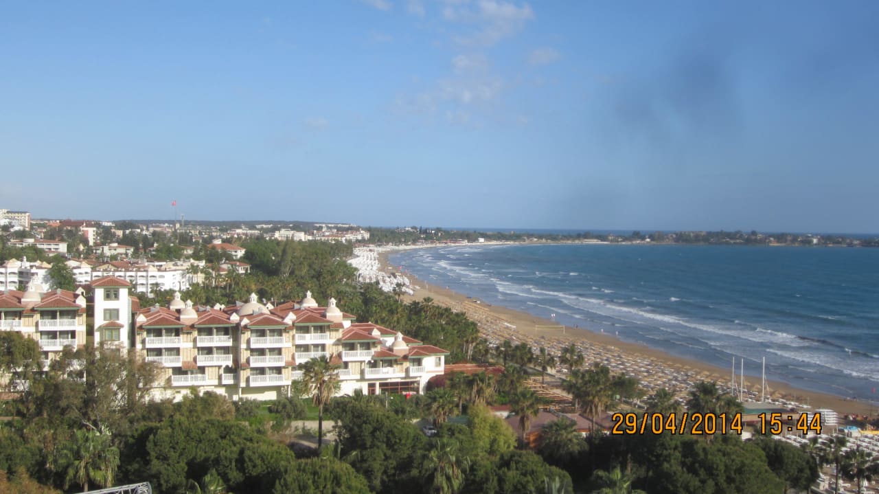 Antik Side im Hintergrund Melas Resort Hotel