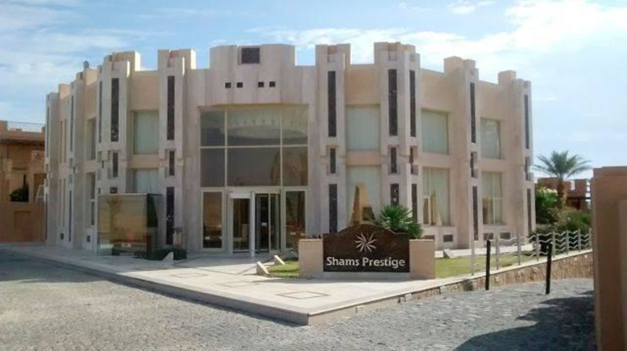Eingang Haupthaus Rezeption Shams Prestige Abu Soma-Adults Only