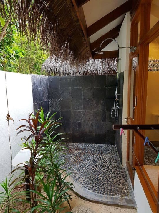 Dusche Kuramathi Maldives