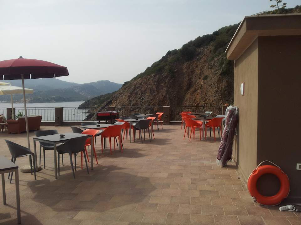 Aussenbereich Nuraghe Apartments