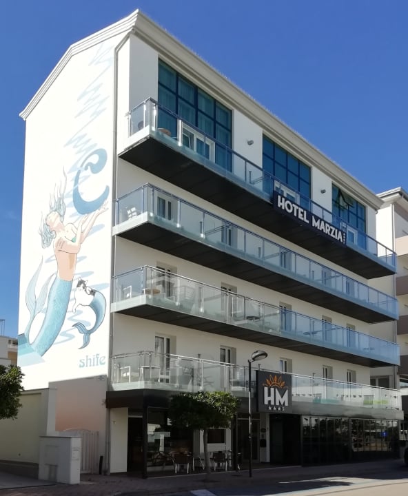 Außenansicht Hotel Marzia