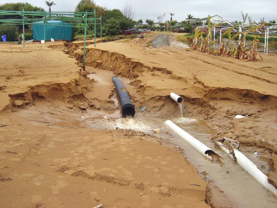 Freigespülte Abwasserleitungen Trendy Aspendos Beach Hotel