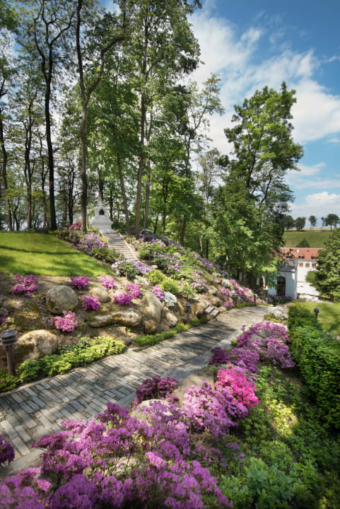 Gartenanlage Schloss Thalheim