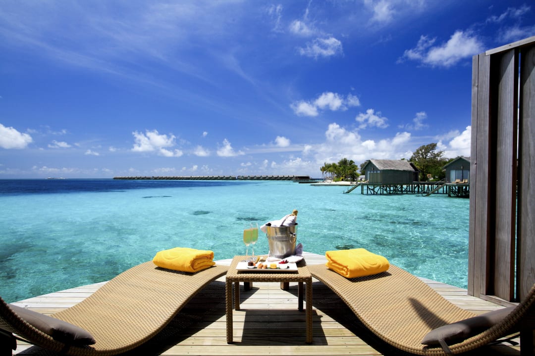 Ausblick Centara Ras Fushi Resort & Spa Maldives