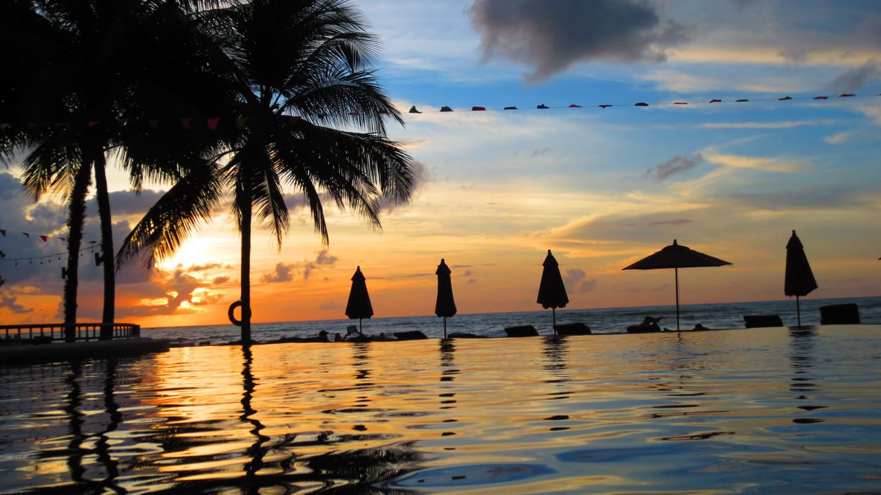 Sonnenuntergang Khaolak Laguna Resort