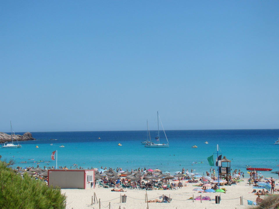 Blick auf Strand 6 Hotel & Spa S'Entrador Playa