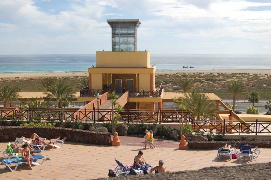 Fahrstuhl zum Strand Occidental Jandía Playa