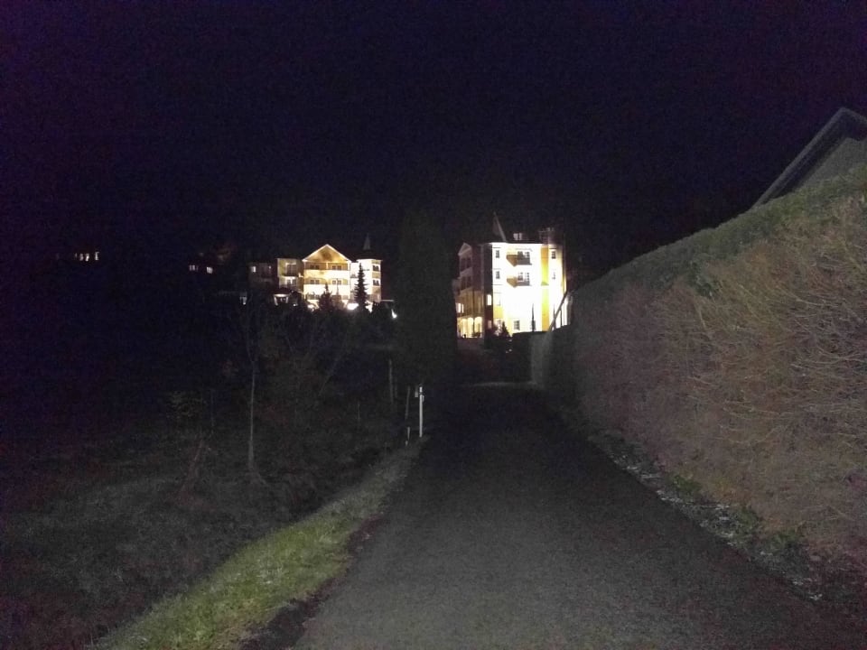 Im Dunkeln einfach traumhaft Schlössl Hotel Kindl