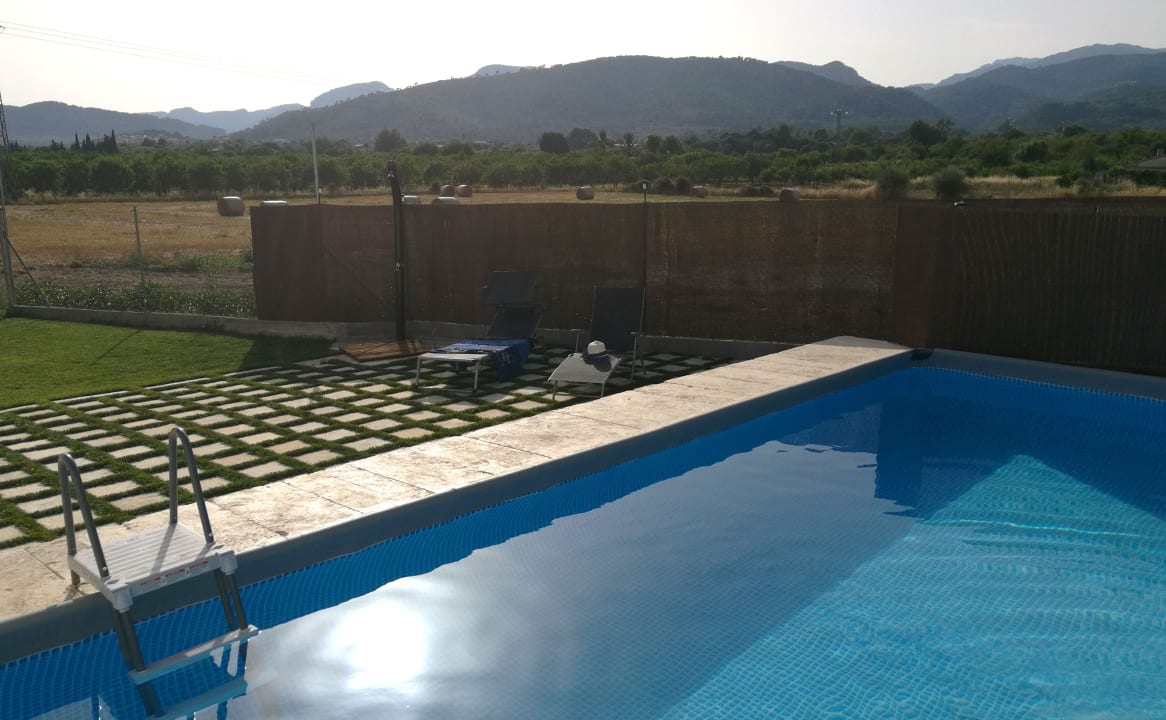 Pool Ferienhaus Can Cama Rotja