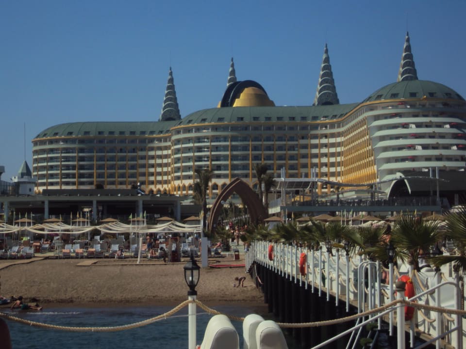 Vom Steg aus Hotel Delphin Imperial