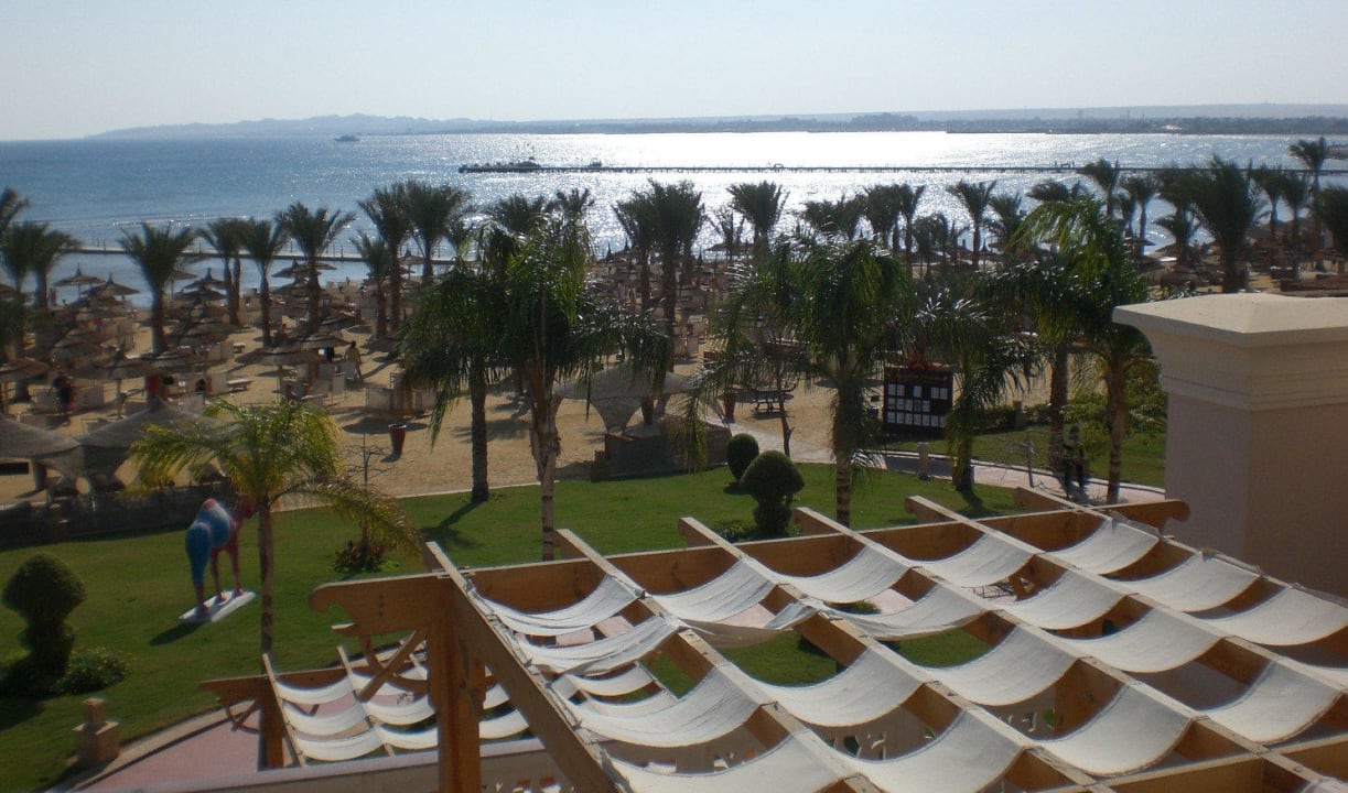 Albatros Palace Blick zum Strand Pickalbatros Palace Resort