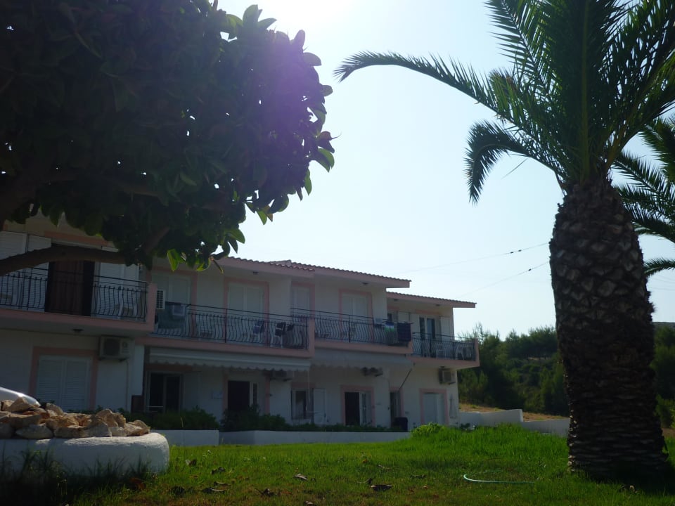 Ansicht straßenseitig (Balkon mit Meerblick) Hotel Nontas Lassi