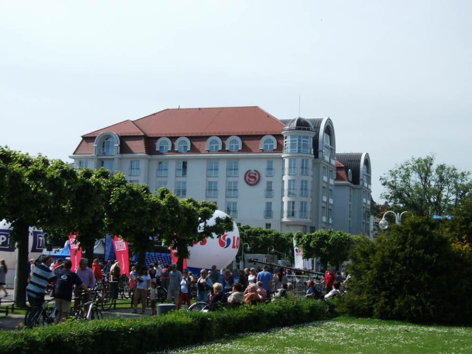 Sheraton Sopot von der Promenade aus Sheraton Sopot Hotel