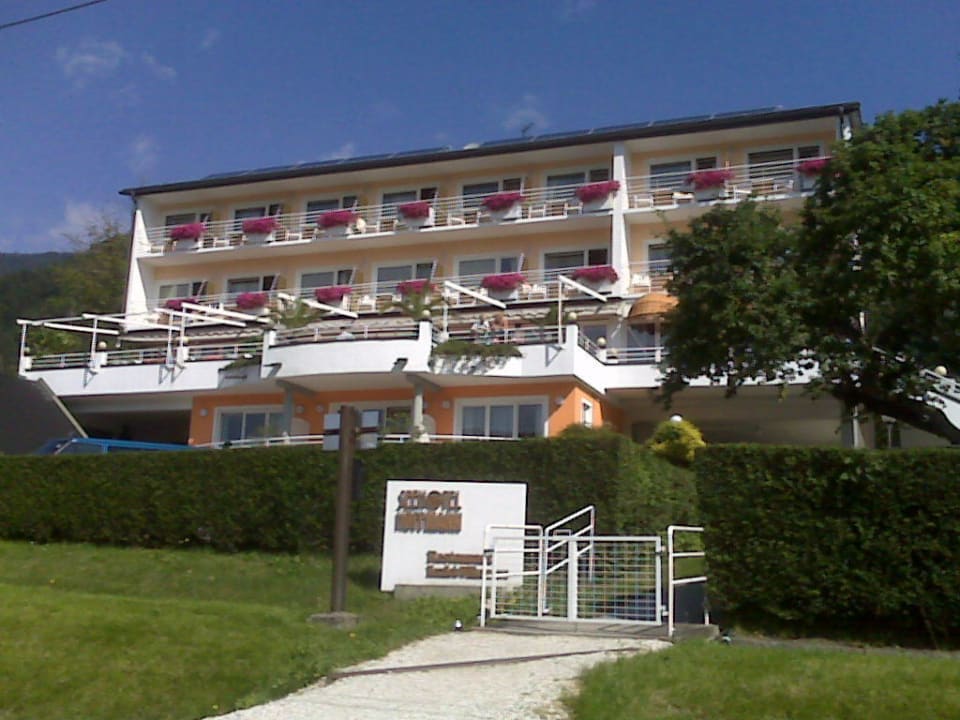 Seehotel Hoffmann vom Strand aus Seehotel Hoffmann