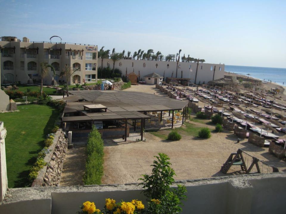 Blick auf den Strand Prima Life Makadi Resort