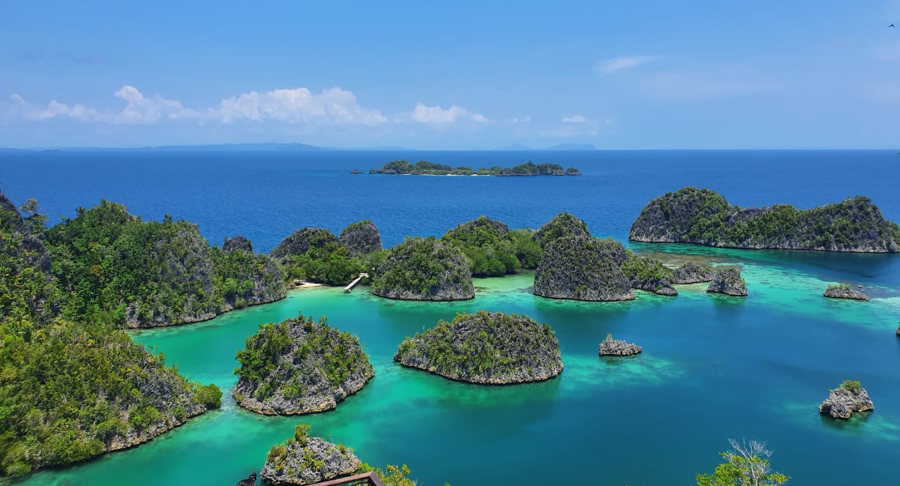 Ausblick Papua Paradise Eco Resort