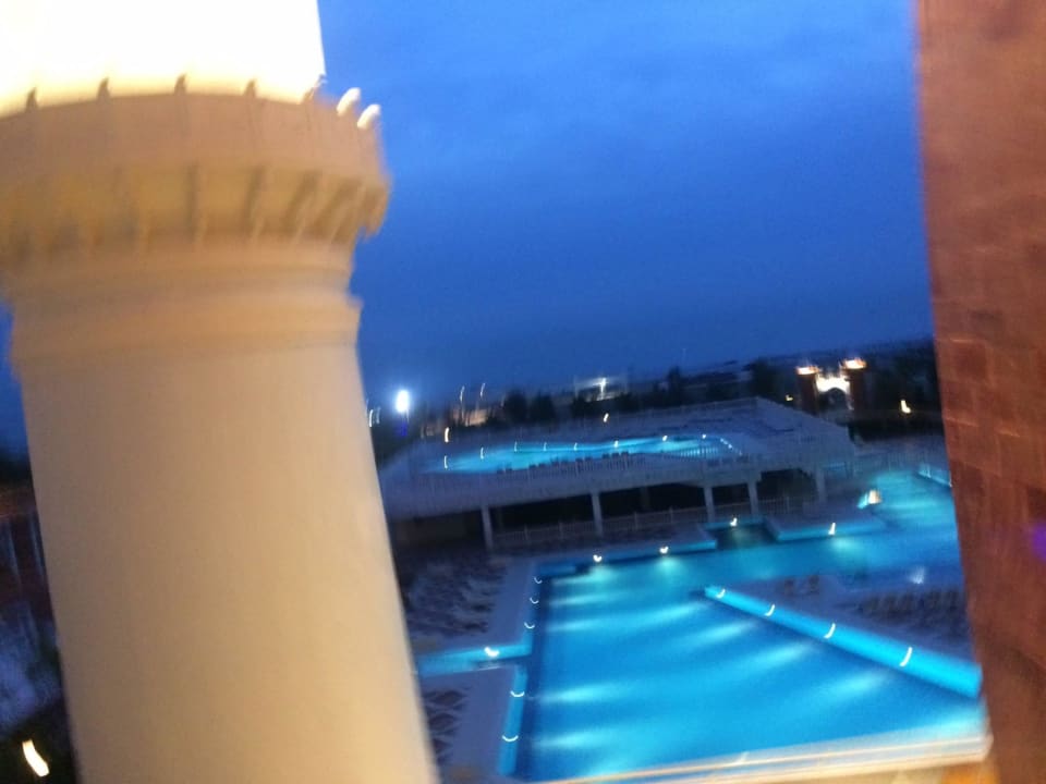 Ausblick vom Zimmer Royal Taj Mahal Hotel