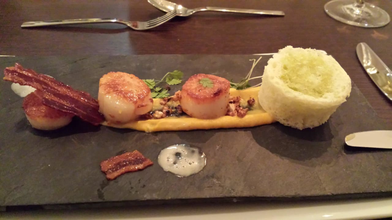 Menü im Restaurant Seaside Steigenberger Grandhotel & Spa