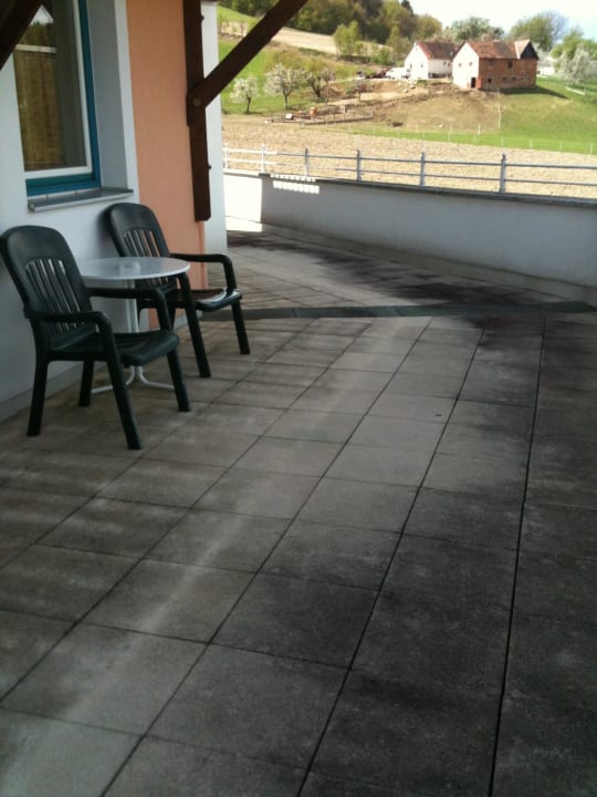 Große Terrasse Hotel Albizia